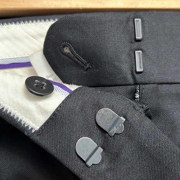 J. Crew suiting collection, black, size 0 “Favorite Fit” pants - Picture 12 of 12